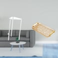 thumbnail image 2 of Mesita de noche,Mesa auxiliar de acrílico transparente,mesa auxiliar transparente de 2 niveles,Mesa pequeña de acrílico,mesita de noche pequeña,compacta,Bandeja para servir,Bandeja de, 2 of 8