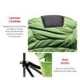 thumbnail image 2 of Sunnyfeel Cozy Oversize Folding Camping Club Chair, Comfortable Padded Moon Sofa, Green, 2 of 6