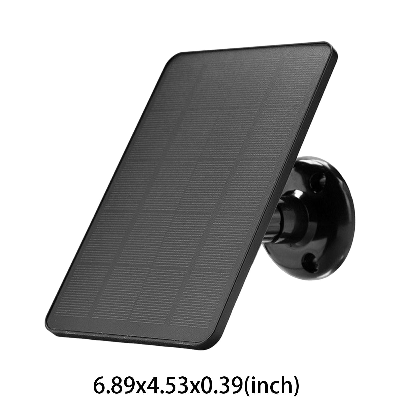 HUISZJ Solar Charging Board, 4W 5V Solar Charging Board Micro USB Monocrystalline Charging Panel for Camera/Small Home Light System