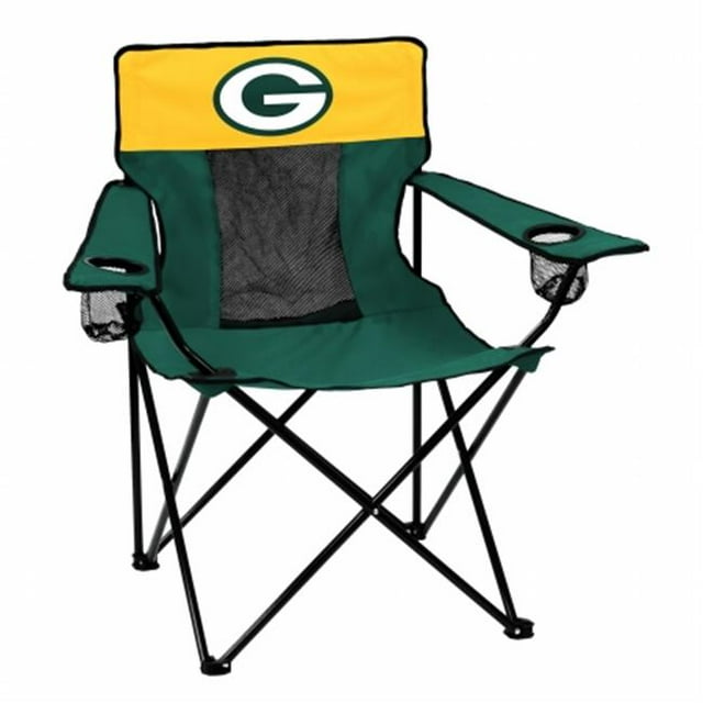 Logo Brands 612-12E Green Bay Packers Elite Chair