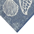 thumbnail image 6 of Mainstays 5' x 7' Blue Seashell Outdoor Rug, 6 of 9