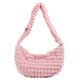 thumbnail image 1 of Bolso Hombro Acolchado Y Hinchado para Mujer Bolso para Mujer Y Niña Color Sólido Suave (rosa), 1 of 9
