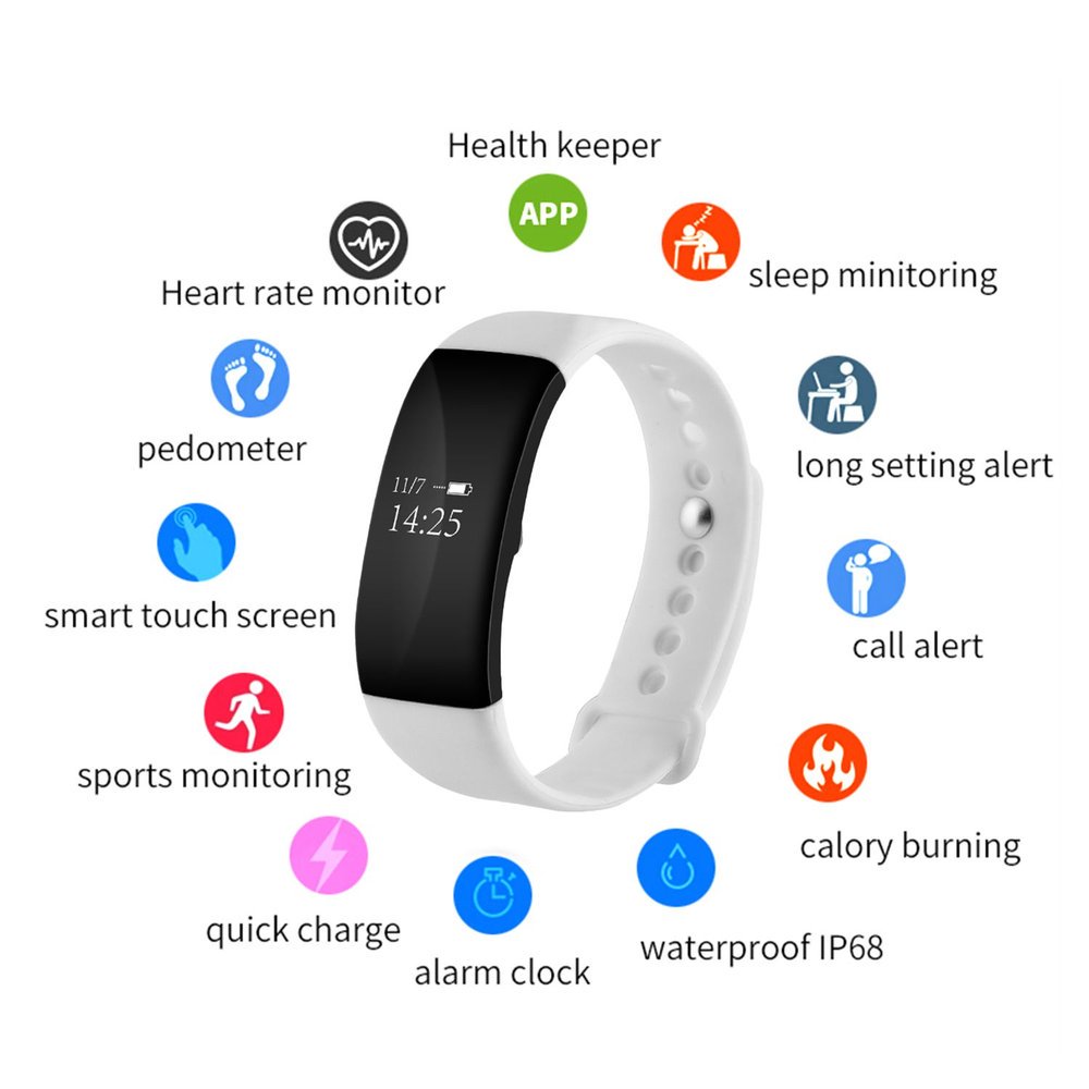 Montre connectée,Original Xiaomi Mi bande 3 moniteur de fréquence cardiaque Bluetooth 4.2 Xaomi
