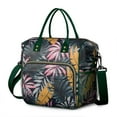 thumbnail image 1 of Beach Vacation Tropical Plant Lunch Bag – Waterproof Leakproof Insulated Cooler Tote with Adjustable Shoulder Strap, Large Capacity for Work, 1 of 2