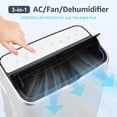 thumbnail image 3 of NEILA 14000BTU Inverter Portable Air Conditioner - Dual Hose Cools & Heats up to 750 Sq Ft, Functionality, Ultra-Quiet Sleep Mode, Dehumidifier & Easy Window Kit, 3 of 7