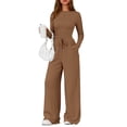 thumbnail image 1 of Conjunto de Mujer para Estar en Casa PRETTYGARDEN 2 Piezas Manga Larga Pantalones XXL, 1 of 8