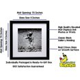 thumbnail image 1 of Marco de imágenes de 11x11 Galería Negra con 8x8 Mat - Moldado ancho - Incluye hardware colgante adjunto y caballete de escritorio - Pantallas de pantalla 8x8 o 11x11 (negro, 1) Smashed Banana Ver descripción, 1 of 2