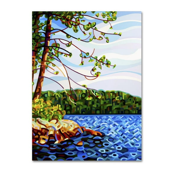 Mandy Budan 'View From Mazengah' Canvas Art