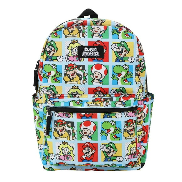 Super Mario Backpack, 17" Super Mario Backpack