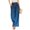 Navy, variant on Wide Leg Pants for Women Gradient Color Fashion Casual Palazzo Pant with Decorative Buttons High Elastic Waisted Pants Trousers With Pockets