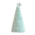 thumbnail image 3 of Hvmvliv Christmas Tree Topper Velvet Xmas Tree Topper Ornament Christmas Tree Top Decoration Green, 3 of 6