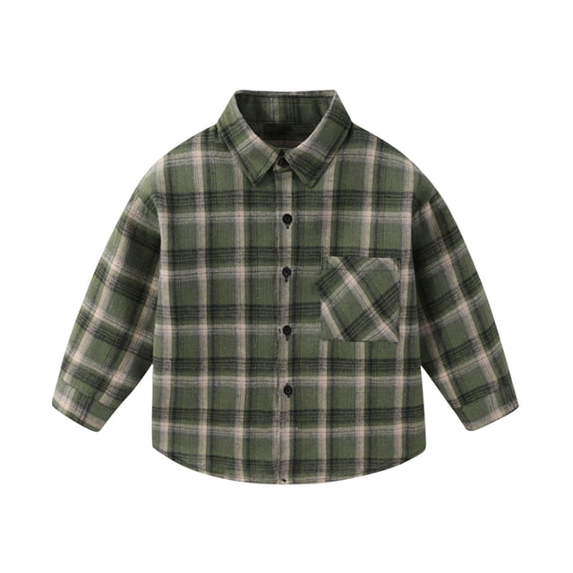 Veste Décontractée pour Garçons, Chemise à Manches Longues avec Col Rabattu, Vêtement d'Extérieur Doux pour Garçons pour le Printemps et l'Automne, Haut Polyvalent pour un Usage Quotidien, Voyage Ou Maison