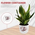thumbnail image 2 of MasteelfCA Flower Pot Drainage Hole Plant Pots with Saucer Succulent Planter Garden Supply, 2 of 8