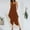 Brown, variant on Tbopshirt Pants for Women Plus Size Women's Casual Sleeveless Loose Straps Solid High Waist Wide Leg Jumpsuit Rompers With Pocket Loose Causal Pants