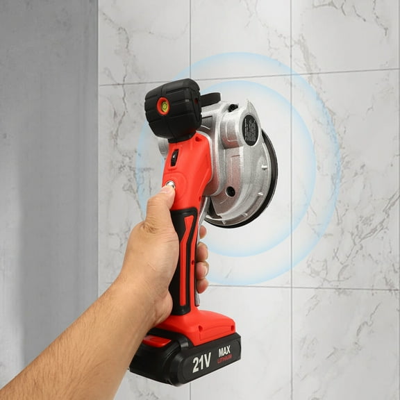95W Tile Vibration Machine 6-Speed Hand-Held Tile Tiling Machine Battery Powered Tile Vibrating Tool