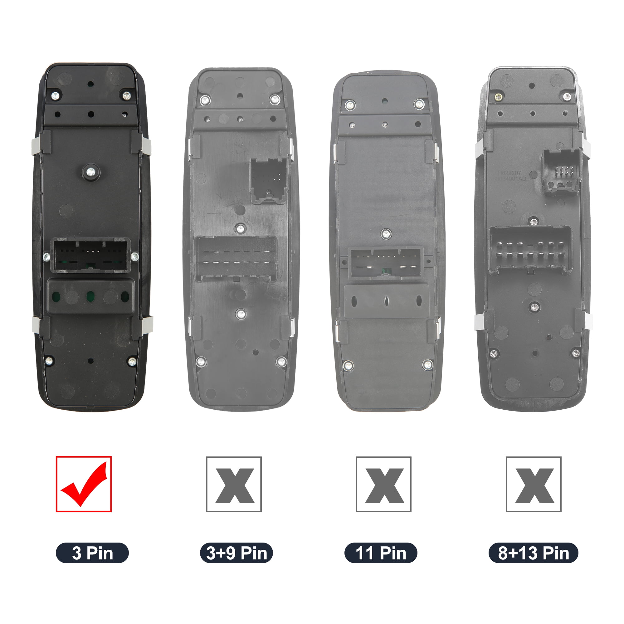 Unique Bargains Front Left Driver Side Power Window Switch for Chrysler Pacifica Voyager