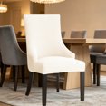 thumbnail image 5 of SUYOLL Removable Washable Stretch Wingback Chair Slipcover Anti-Slip Elastic Dining Chair Seat Protector Cover For Home Decor, 5 of 5