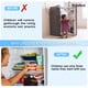 thumbnail image 5 of Cerradura para refrigerador AIXIAOYA, seguridad infantil sin llave, paquete de 2, 5 of 6