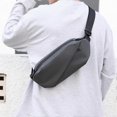 thumbnail image 4 of Outdoor Waist Bag for Storage Use 1Pcs Grey Stylish Men's Chest Bag, 4 of 5