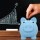 thumbnail image 4 of Cute Piggy Bank for Sbrvaniy Pig Money Bank Coin Bank for Boys and Girls My First Unbreakable Money Bank Large Size Decoration Savings Blue, 4 of 4