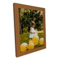 thumbnail image 4 of Honey Pecan Wood Picture Frame - Flat Modern Framing, 4 of 6