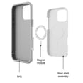 thumbnail image 4 of MyBat Pro Fuse Series w/ MagSafe Case for Apple iPhone 16 Pro Max - White, 4 of 6