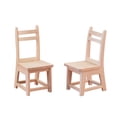 thumbnail image 5 of Arborister Wooden Backrest Chairs Layout Props, 5 of 10