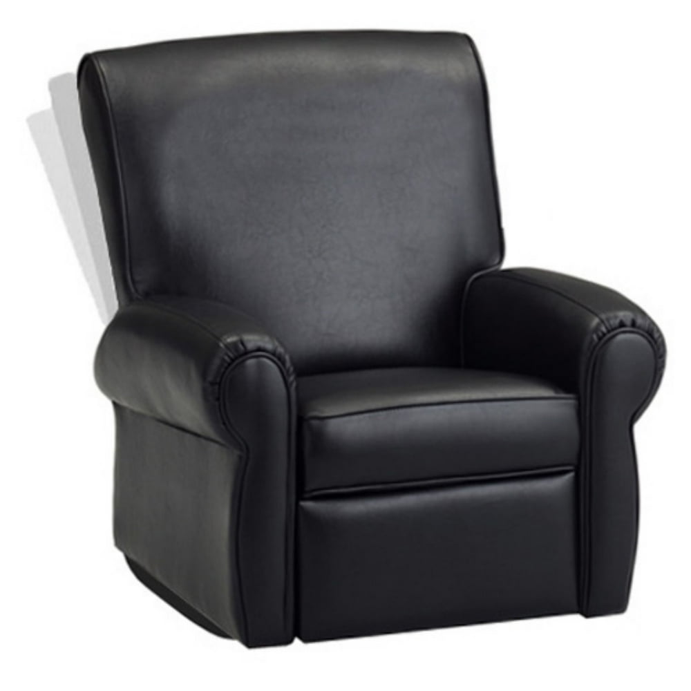 dozydotes 11969 big kids club rocker recliner black leather Walmart