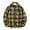 Yellow, variant on Wrtxtat Lapel Button Down Shirts for Men Casual Midweight Warm Fleece Lined Shirt with Pocket Fashion Plaid Loose Fit Tops Big and Tall Black#01 L