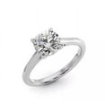thumbnail image 3 of IGI Certified 1.00Ct G-H/VS1 Round Lab Grown CVD Diamond 14K Gold Solitaire Ring Size -6, 3 of 4
