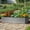 Silver, variant on Opohoro 6x3x2ft Galvanized Steel Raised Garden Bed, Large Outdoor Metal Planter Box for Vegetables & Flowers