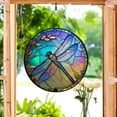 thumbnail image 3 of Hanging Wreath, Colorful Circular Wall Decoration, Window Decoration, Festival Decorations, 16 * 16* 0.4cm Christmas Decorations for Home On 2024, 3 of 8