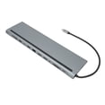 thumbnail image 4 of Concentrador USB C 12 en 1 con todas las funciones para computadora portátil, concentrador multipuerto USB C a Ethernet, 4 of 14