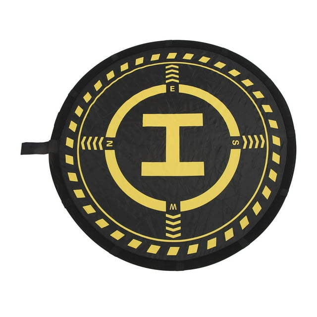 Night Light Drone Landing Pad, Outdoor Ink Dual Color Removable Light Strip Drone Landing Pad 4 Light Mode for Air 3