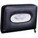 thumbnail image 3 of Porta pañuelos para parasol de coche, caja de pañuelos para coche, porta pañuelos para parasol de coche, funda de pañuelos de cuero PU para asiento trasero con cremallera para coche/vehículo (negro), 3 of 5