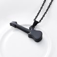 thumbnail image 6 of Musical Instrument Guitar Urn Cremation Necklace for Women&Men Guitar Urn Necklace for Ashes for Loss of Guitarist or Music Lover, 6 of 9
