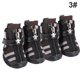 thumbnail image 1 of Billuyoard Zapatos para mascotas Botas deportivas para interiores Malla Transpirable Clásico Algodón Cremallera Calzado para mascotas Ropa para mascotas marrón tres Billuyoard PT000055-18B, 1 of 6