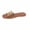 Brown, variant on Xfvqtps Women Flat Sandals Slide Slip on Casual Shoes Straps Summer Sandals Comfortable Lightweight Slippers