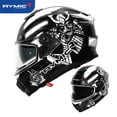 thumbnail image 3 of Casco integral para motocicleta RYMIC R977, casco de carreras con lentes antivaho, para las cuatro estaciones, 3 of 5