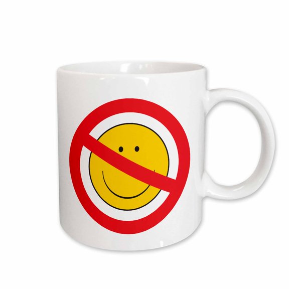 3drose, Bouncing Spring Smiling Face, 15oz Mug