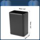 thumbnail image 4 of Bote de basura para automóvil Unique Bargains colgante para asientos delanteros y traseros, patrón de fibra de carbono negro 1 pieza, 4 of 6