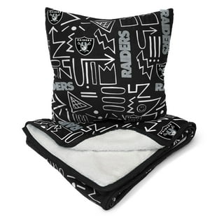 Las Vegas Raiders 18'' x 18'' Cross Arrow Decorative Throw Pillow