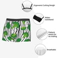 thumbnail image 3 of Balery Broccoli 2 Calzoncillos bóxer para hombre, ropa interior de algodón suave y transpirable con cinturilla de nailon-XX-Large, 3 of 5
