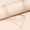 thumbnail image 4 of Colliers pour Femmes Collier de Perles pour Femmes Collier Charme Collier Ras du Cou Collier de Perles Collier de Mariage Bijoux de Bal Cadeaux Tendance pour Femmes, 4 of 7
