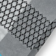 Bombas Cushioned Ankle Socks, Blue/ Grey Color, Size Medium, 5-Pack