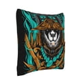 thumbnail image 3 of LNWH Panda Vector Art Throw Pillow Covers, Square Soft Linen Decorative Pillow Cases, 16"x16", 3 of 8