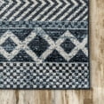 thumbnail image 6 of nuLOOM Ginnie Machine Washable Moroccan Tribal Area Rug, 8' x 10', Blue, 6 of 10