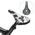 thumbnail image 3 of Sillín de bicicleta DYNWAVEMX de cuero PU con cojín ergonómico impermeable, 3 of 8