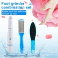 thumbnail image 2 of SNNROO Pedicure Kit, Spin Foot Callus Remover, Electric Feet Callus Removers Rechargeable Pedi Feet Care Perfect for Dead,Hard Cracked Dry Skin(Blue), 2 of 7