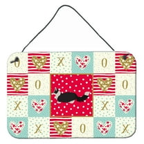 Carolines Treasures CK5654DS812 Napoleon 2 Cat Love Wall or Door Hanging Prints 8x12 multicolor